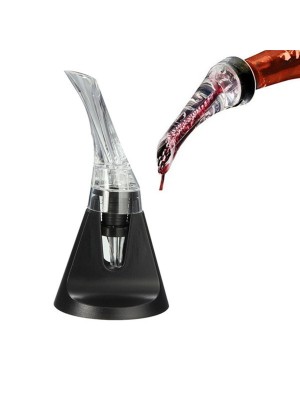 Essential Set Quick Aerating Pourer Spout Decanter Red Wine Bottle Mini Travel Aerator Wine Accessories Olecranon Bottle