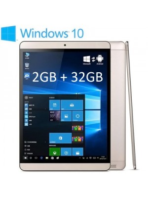 Onda V919 Air Tablet PC Intel Z3735F 64bit Quad Core 1.83GHz with 9.7 inch QXGA IPS Retina Screen Windows 10 + Android 4.4 32GB ROM Cameras 128GB TF Card Supported